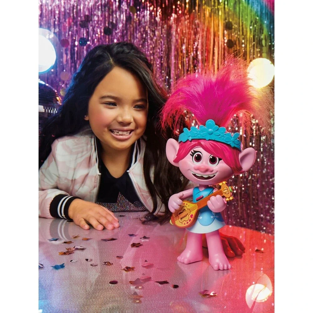 DreamWorks Trolls Popstar‎ Poppy Singing Doll with Music From The New Film NEW